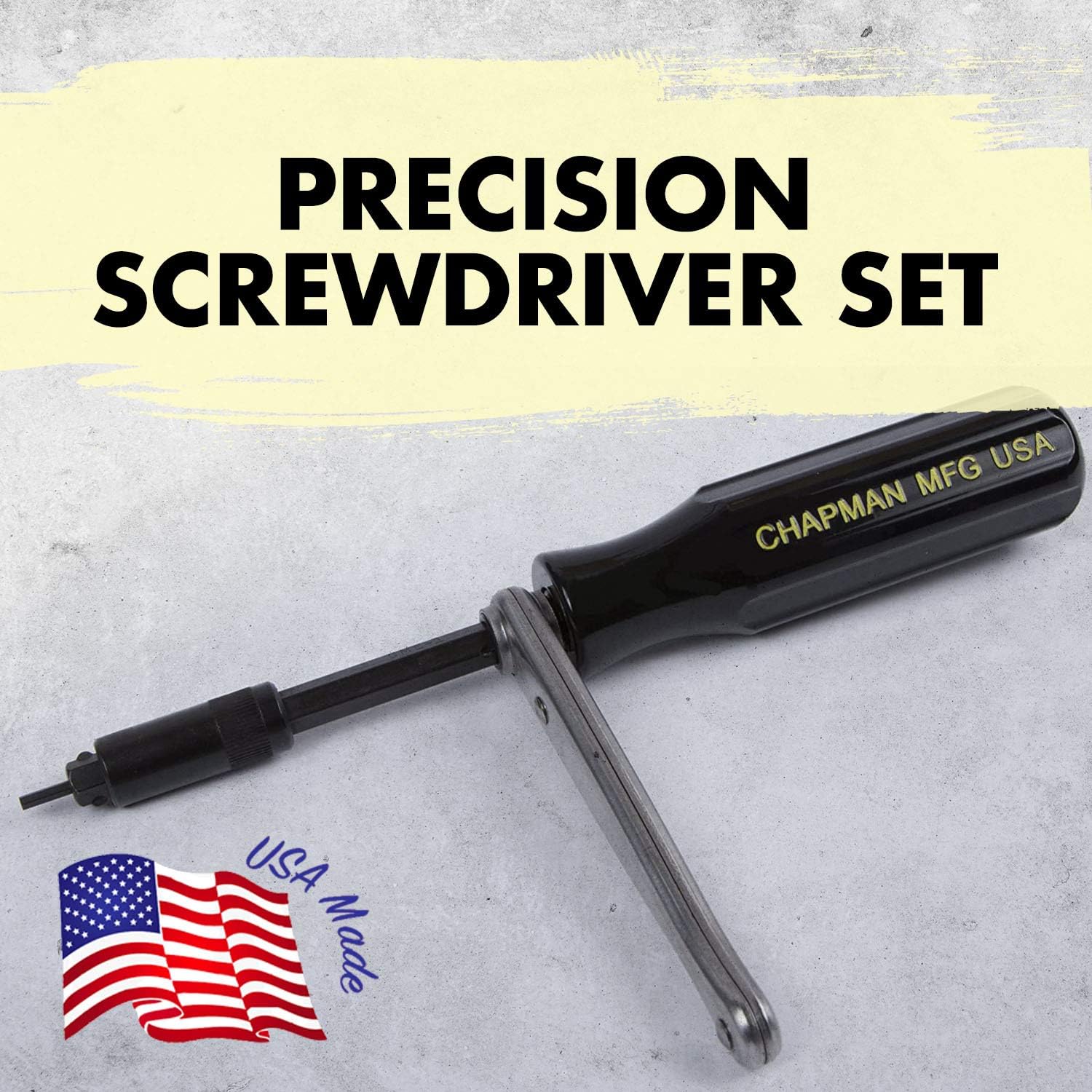 Screwdriver Set with 24 Insert Bits and Mini Ratchet Tool k7m