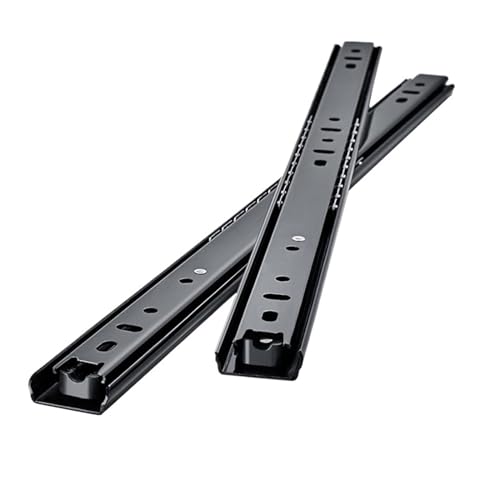 Sliding Drawer Rail Cold Rolled Steel Cabinet Hardware 16 Inch a7