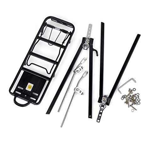 Bike Cargo Rack Adjustable Rear Luggage Carrier 55lbs a7