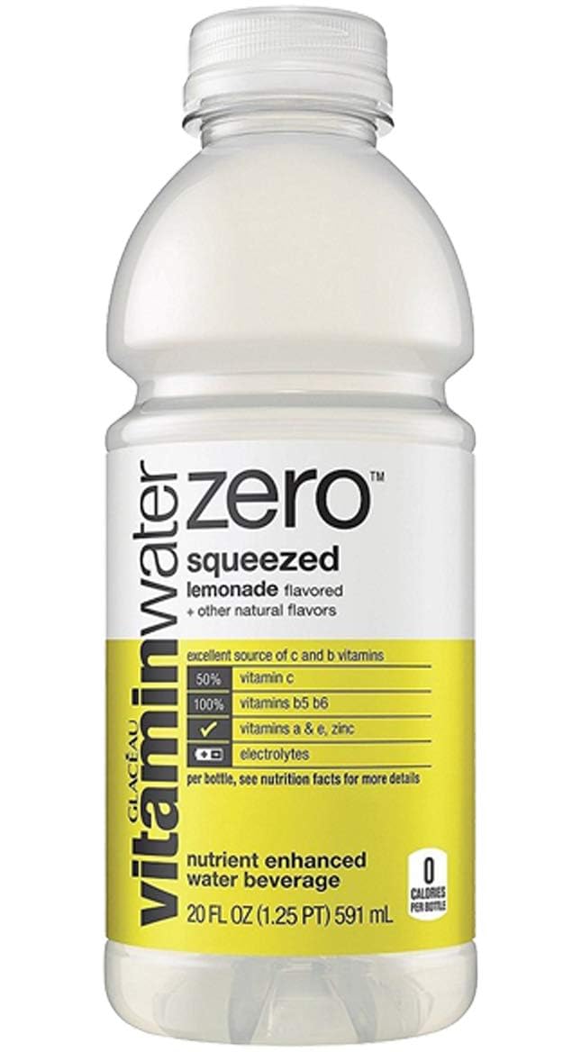 Lemonade Vitamin Water Zero 20oz Bottles 6 Pack a7