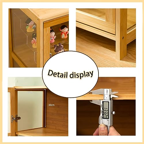 Curio Display Cabinet with Acrylic Glass Door k7m