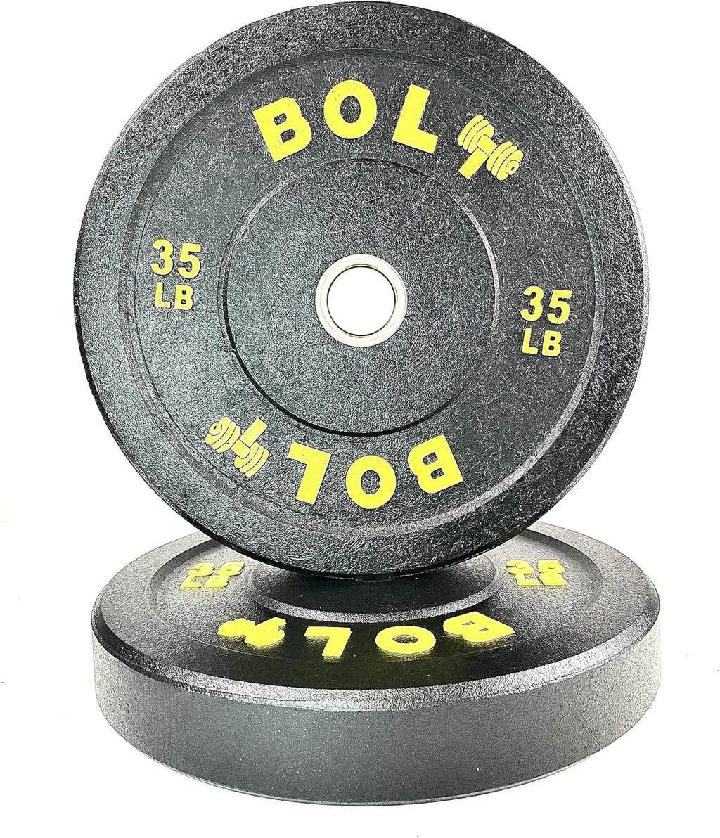 Crumb Bumper Plate Set 260 Lb for Weightlifting and Gym Home Use k7