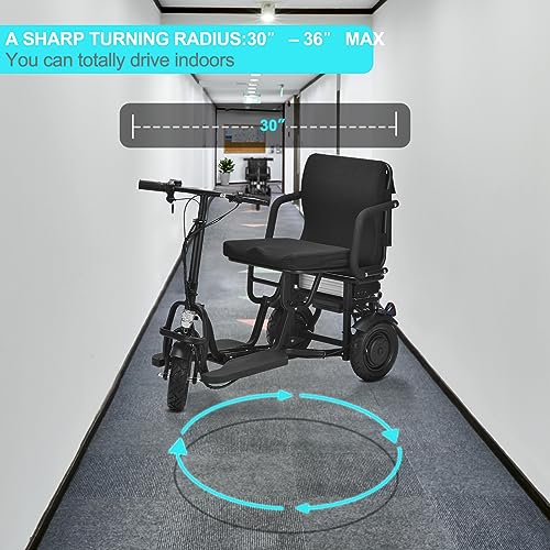 Folding Electric Mobility Scooter 700W Dual Motor a7