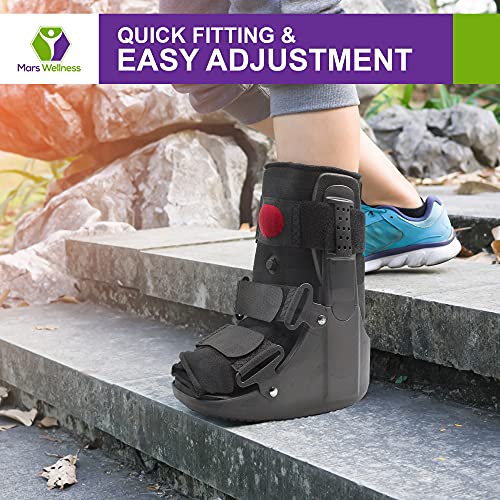 Short Air Cam Walker Boot for Fracture Ankle Foot Support S7