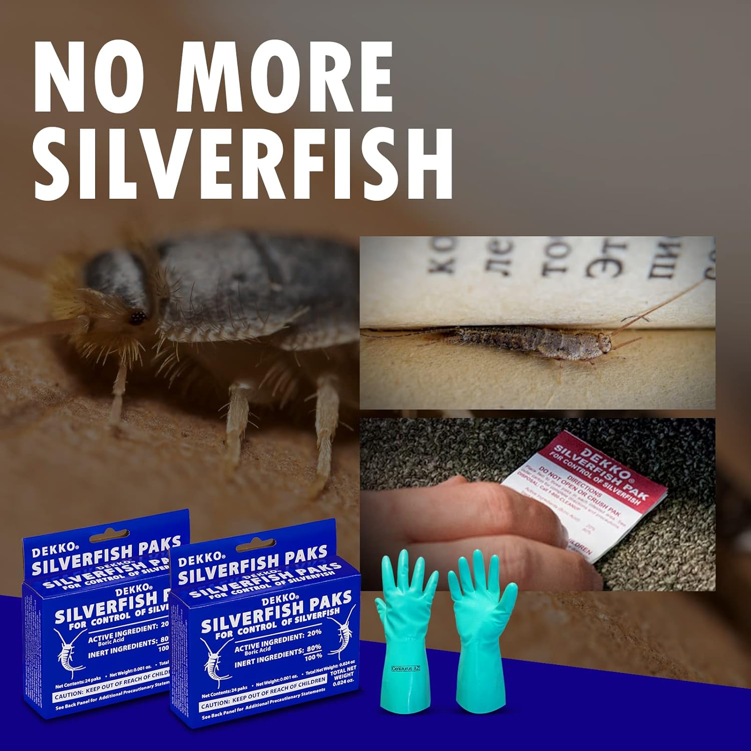 Silverfish Traps Indoor Outdoor Eco Friendly Pack of 2 a7