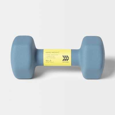 Dumbbell 10lbs Blue k7