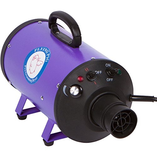 Dog Grooming Dryer with Heater Purple k7m