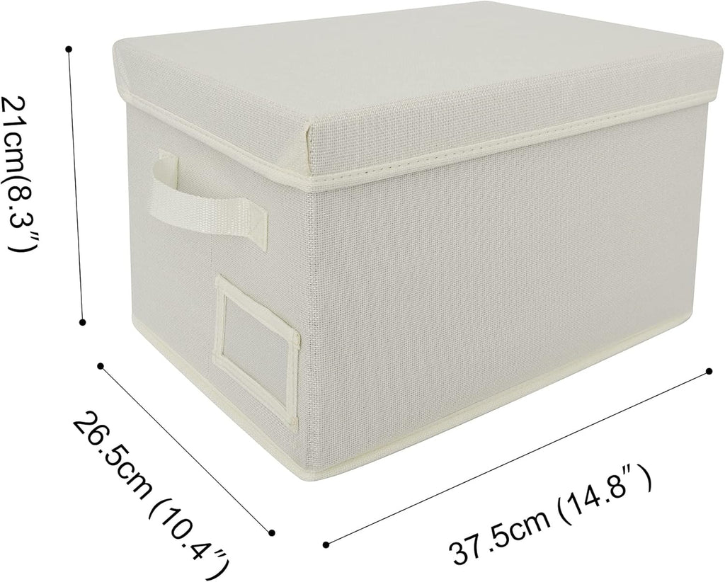 Cloth Storage Bins with Hanging Closet Organizer q7