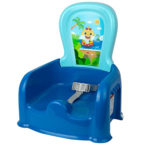 Baby Shark Booster Seat with Adjustable Tray Portable Dining Table Travel up to 50 lbs a7