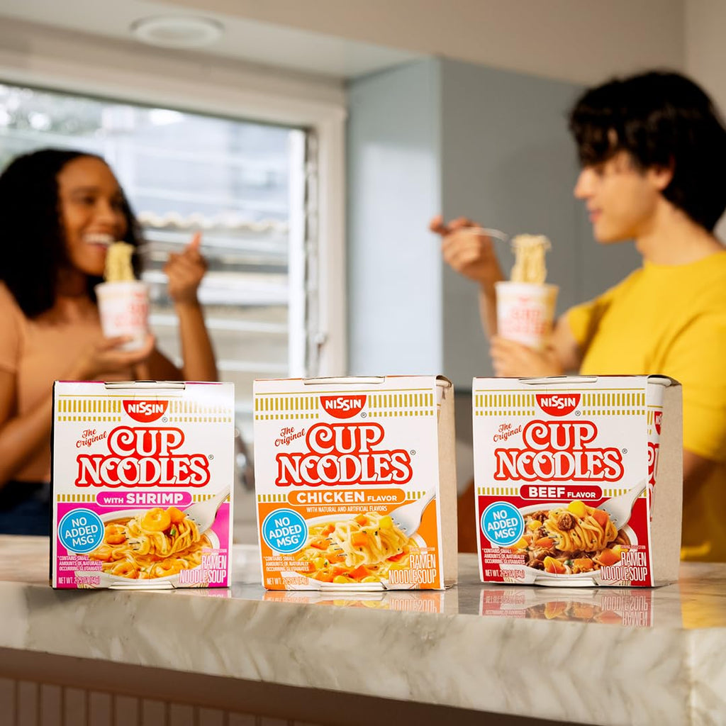 Cup Noodles Soup Shrimp Flavor 2.25 oz x12 a7
