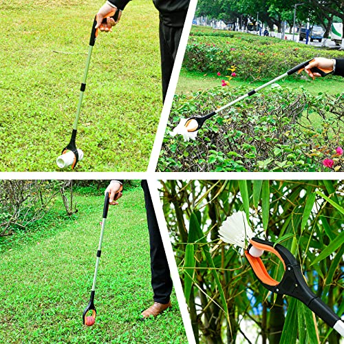 Reacher Tool 32 Inch Foldable Pick Up Stick with Magnetic Grip k7p