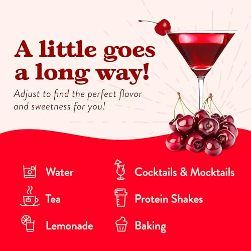 Sugar Free Raspberry Syrup Water Enhancer for Drinks k7m
