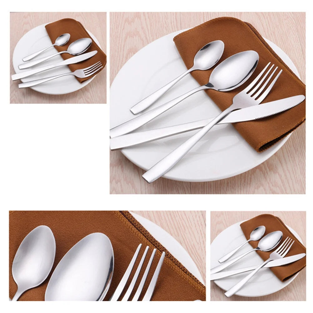 Stainless Steel Flatware Drying Rack Holder 24 Slot k7m
