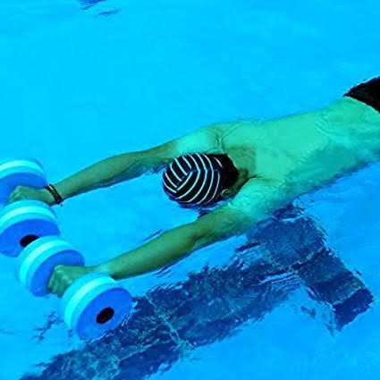 Aquatic Exercise Dumbbells Aqua Fitness Barbells k7m