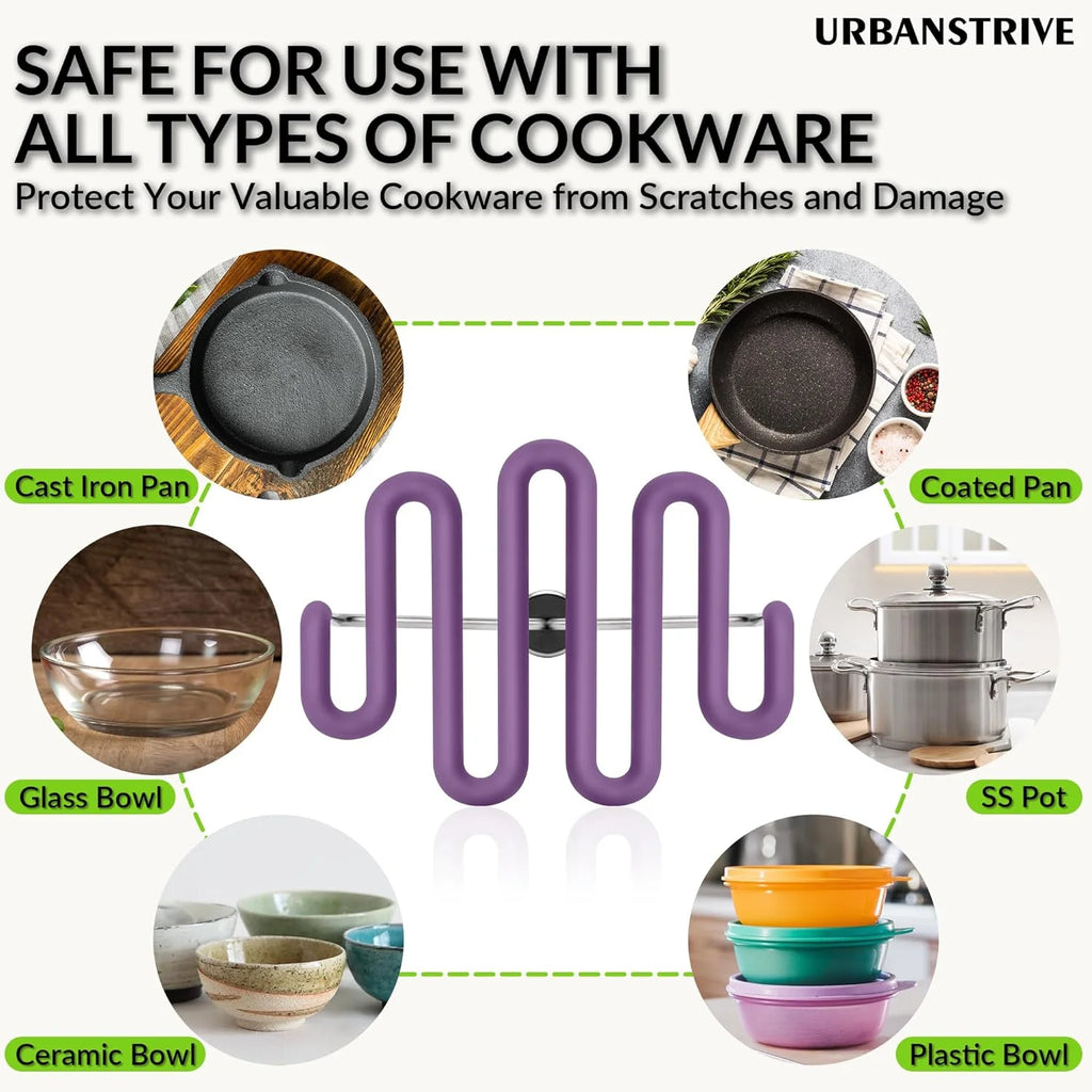 Silicone potato masher with stainless steel core a7