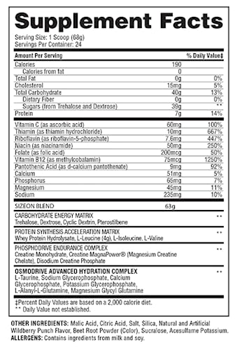 Intra-Workout Amino Acid & Creatine Formula, Muscle Recovery 3.59 lb a7