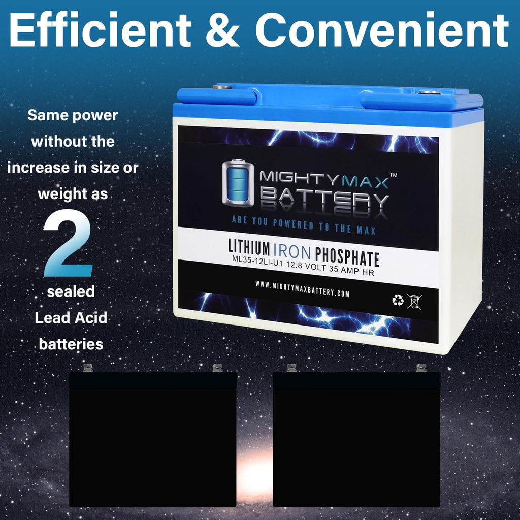 12V 35AH U1 Lithium Battery for Power Chair a7