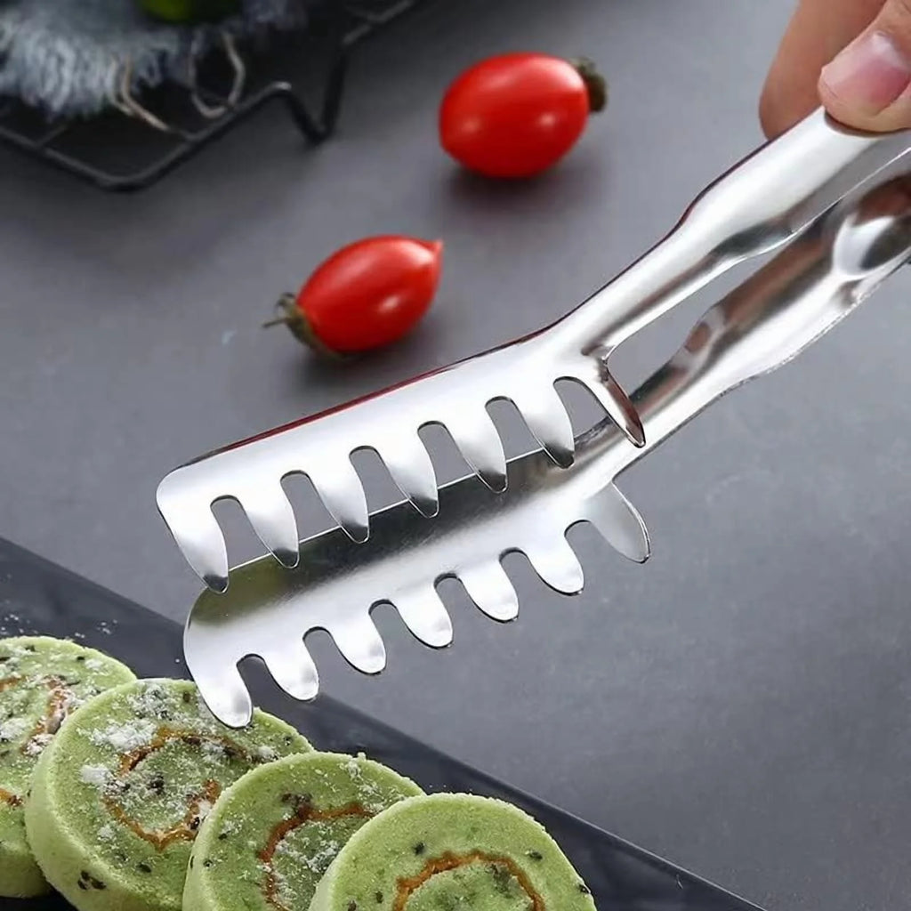 Spaghetti Pasta Tongs Set, Stainless Steel, 12 Inch a7