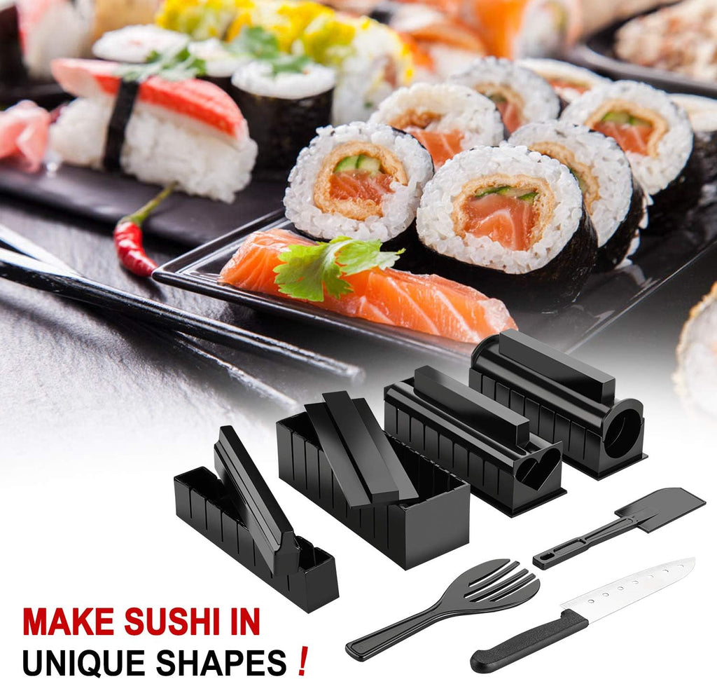 Sushi Maker Kit 11pcs DIY Roll Mold Kitchen A7