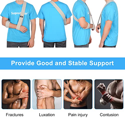Arm Sling Adjustable Shoulder Support for Injury Recovery M7k