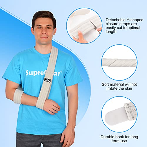 Arm Sling Adjustable Shoulder Support for Injury Recovery M7k