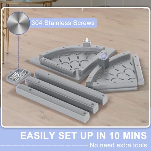 Corner Shower Stool with Storage Shelf and Adjustable Feet k7p
