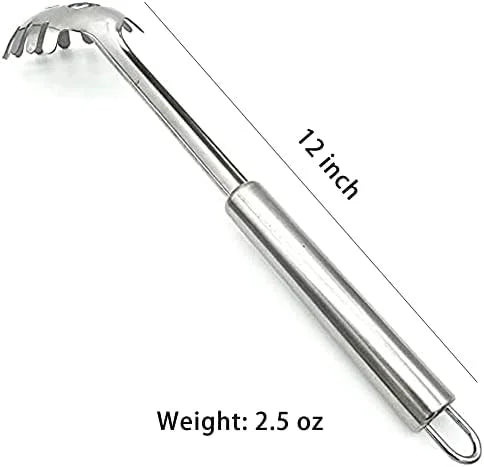 Spaghetti Pasta Tongs Set, Stainless Steel, 12 Inch a7