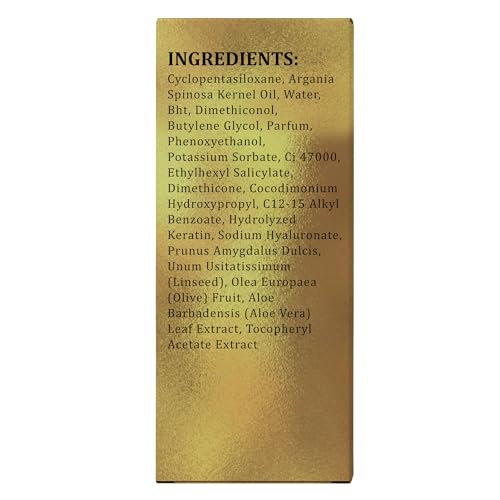 Keratin Hair Serum Anti Frizz Leave In Conditioner Argan Oil 2 Fl Oz k7
