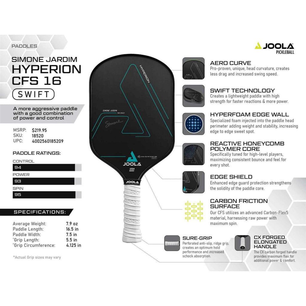 Pickleball Paddle Hyperion CFS q7m