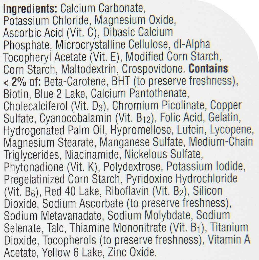 Multivitamin Supplement Tablets, 400 Count q7m