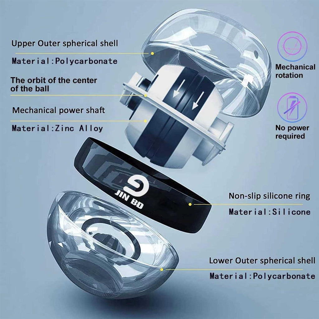 Wrist Trainer Gyro Ball Forearm Exerciser q7m