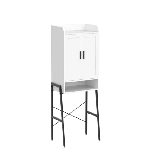 Over The Toilet Storage Cabinet Wooden Organizer Shelf 7k