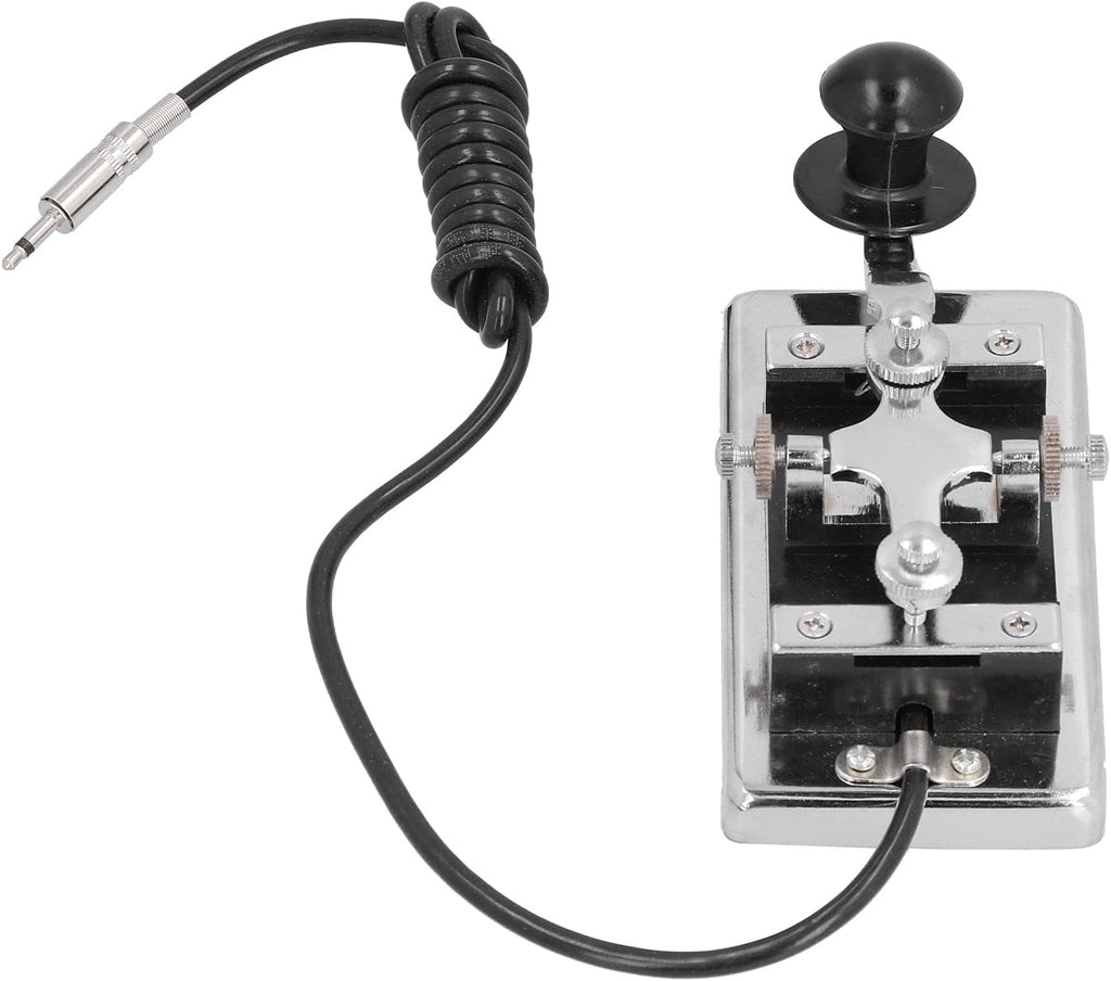 CW Telegraph Key Stainless Steel DIY Radio Teaching K4 a7