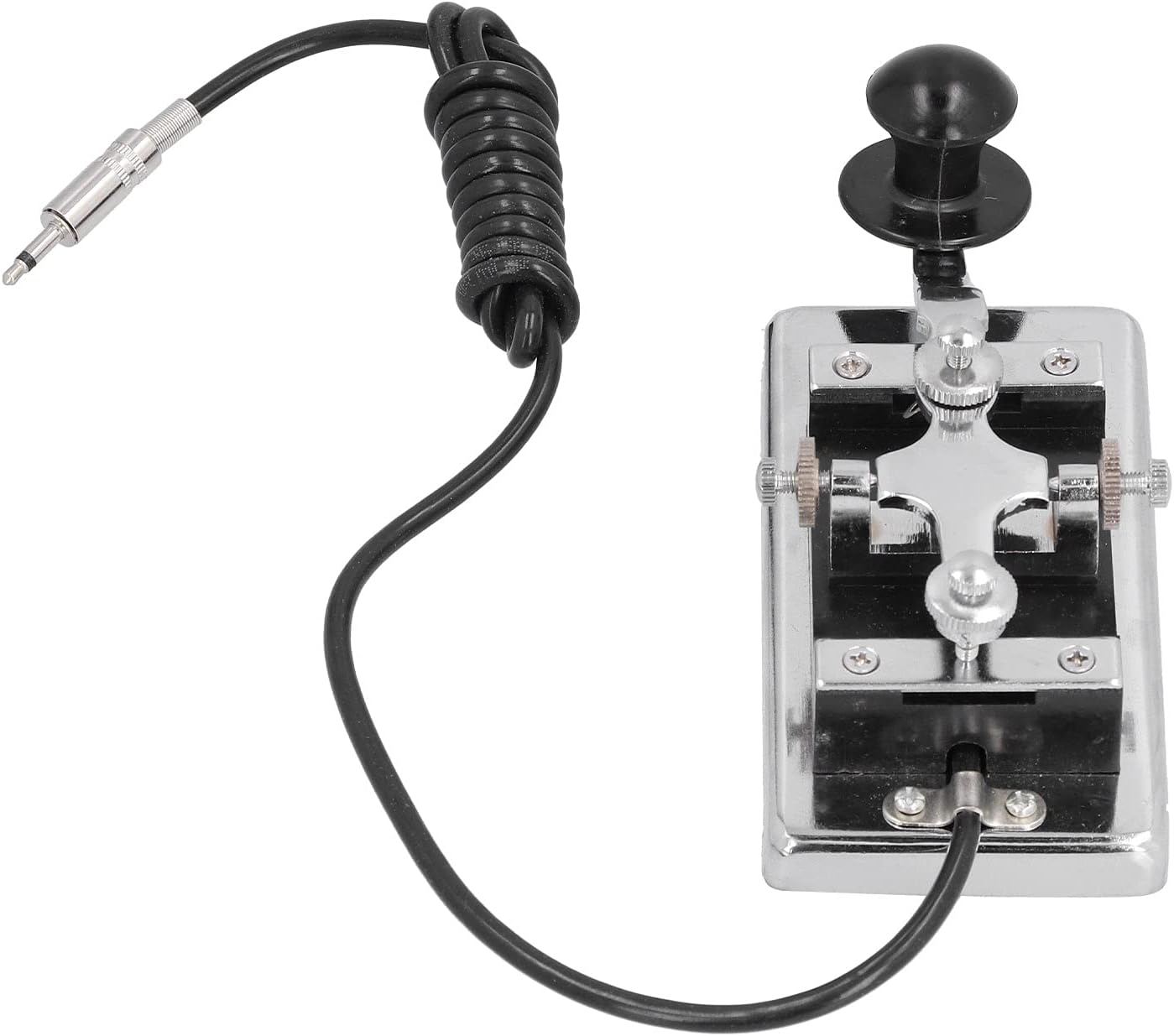 CW Telegraph Key Stainless Steel DIY Radio Teaching K4 a7