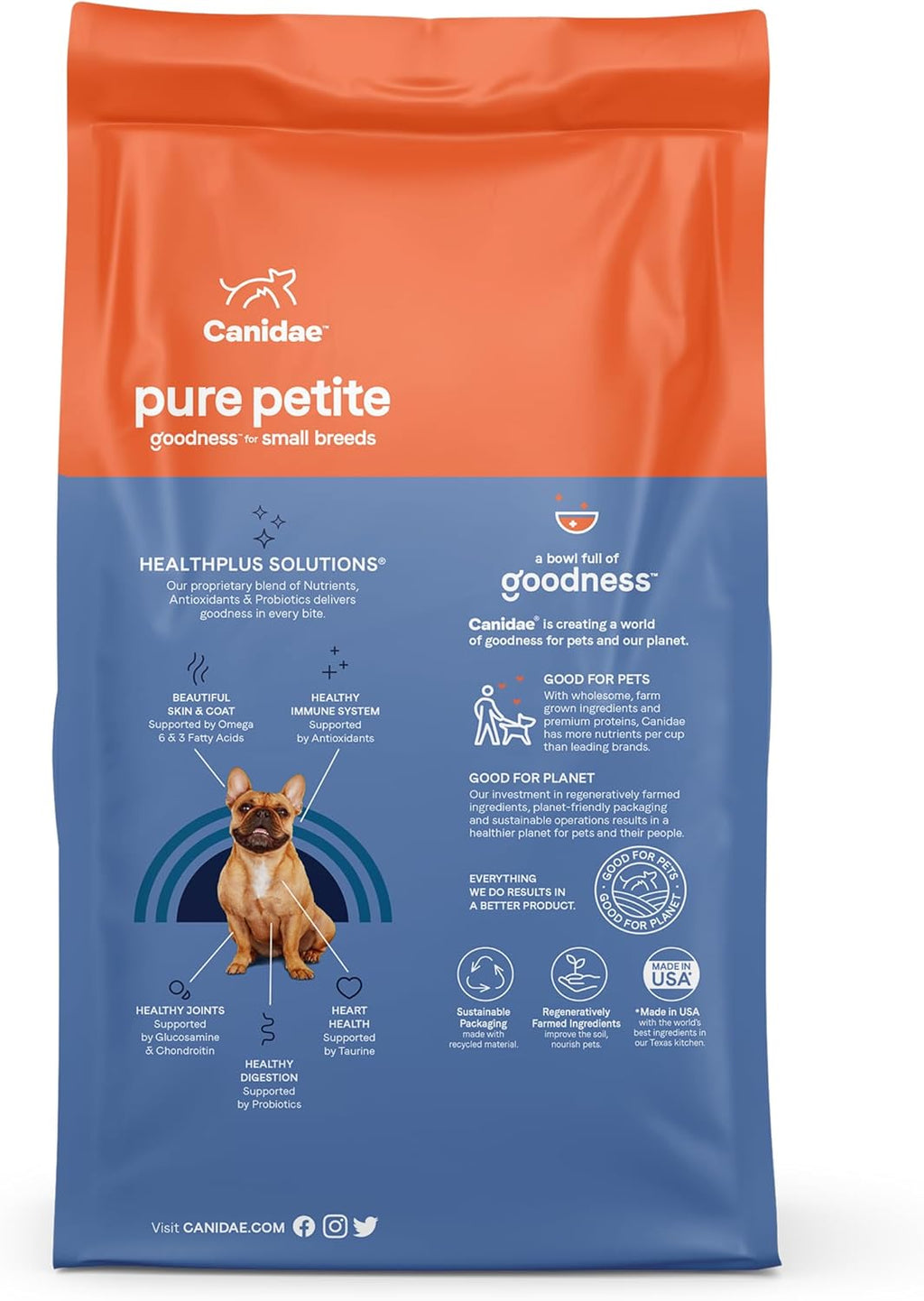 Dry Dog Food for Small Breeds Chicken Recipe 4 lbs a7