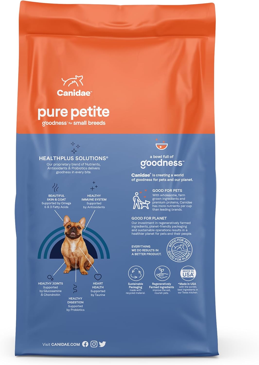 Dry Dog Food for Small Breeds Chicken Recipe 4 lbs a7