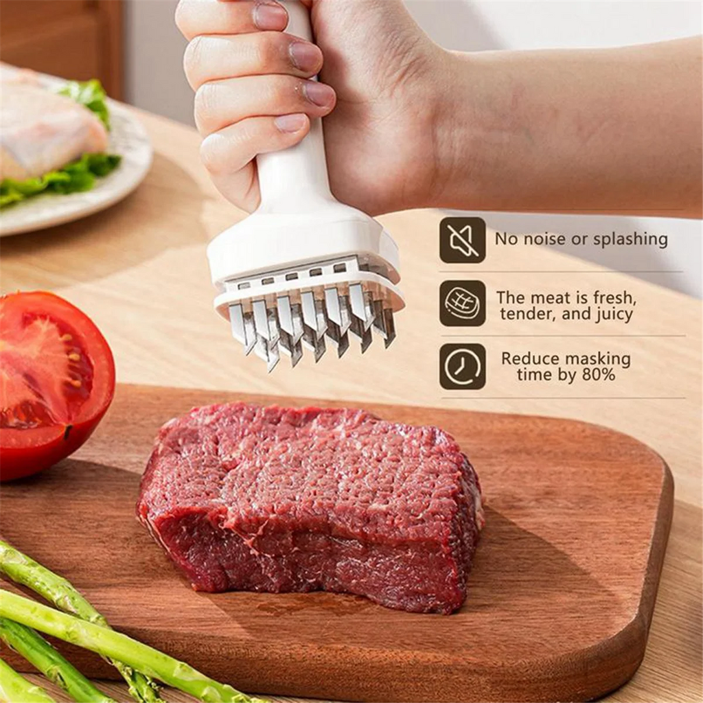 Meat Tenderizer Needle, Stainless Steel Prongs, 17cm k7