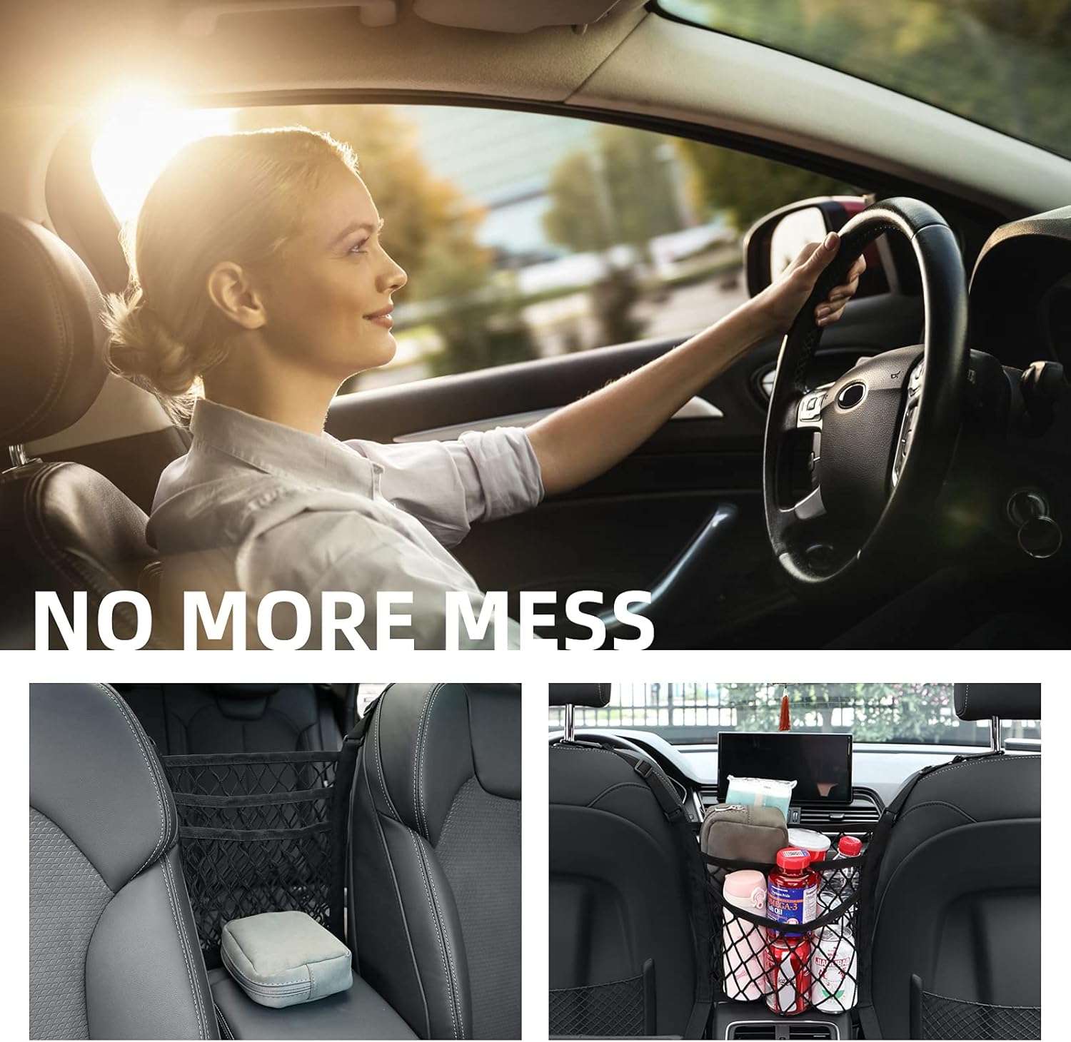 Car Rear Cargo Net Organizer for SUV Trunk a7