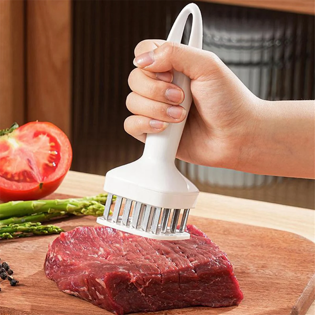 Meat Tenderizer Needle, Stainless Steel Prongs, 17cm k7