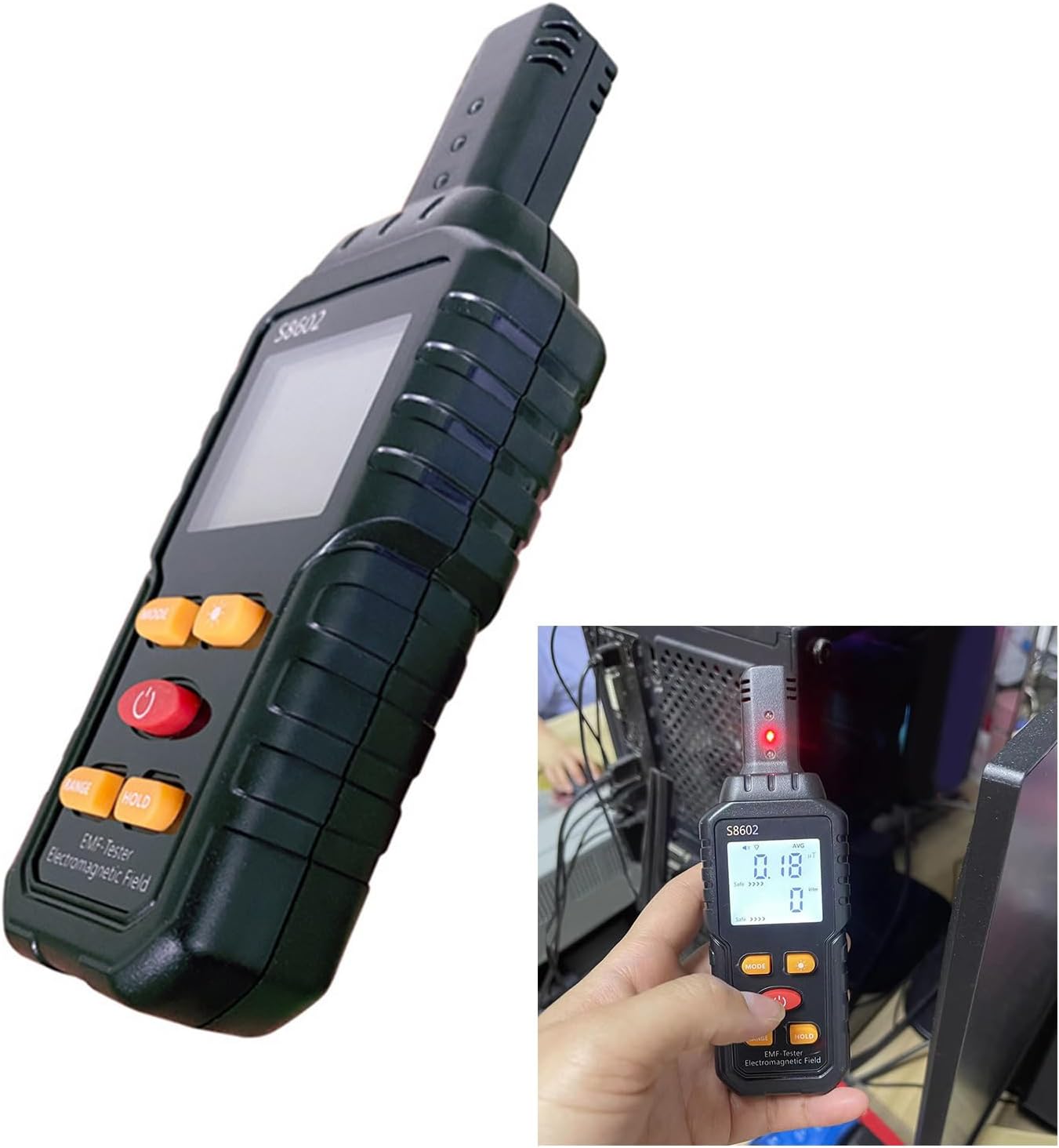 Nuclear Radiation Detector Dosimeter EMF Meter a7