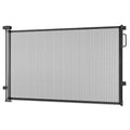 Magshion Retractable Baby Gate, Extra Wide Mesh Dog Gate, 4"-64" Wide, 34" Tall, Safety Gate for Doorways, Stairs, Indoor/Outdoor, White