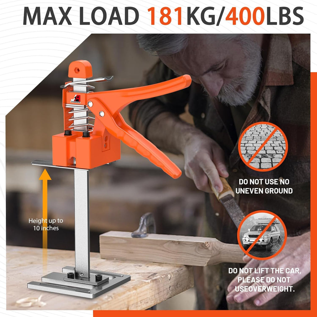 Construction Jack 2 Pack for Cabinet and Tile Installation a7k