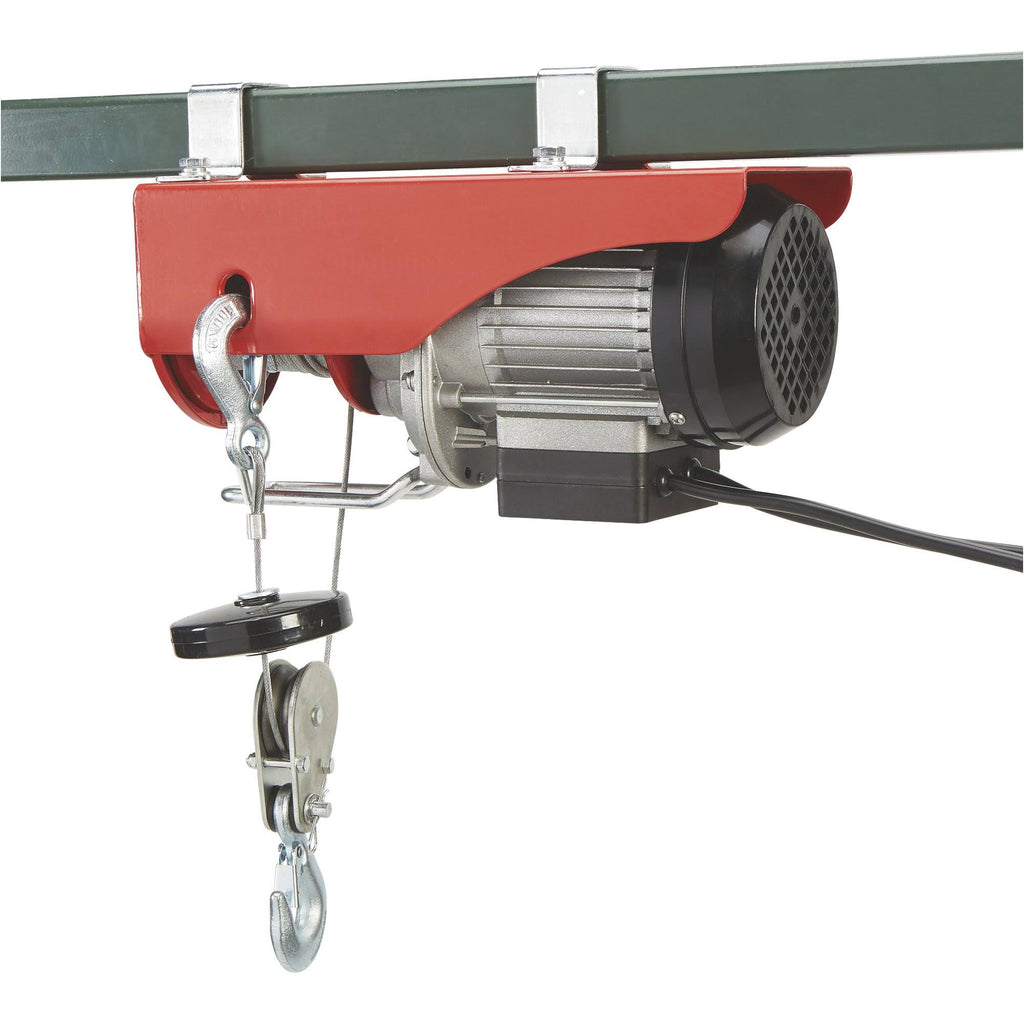 Electric Cable Hoist 220 lb Single Line 40ft Lift k7