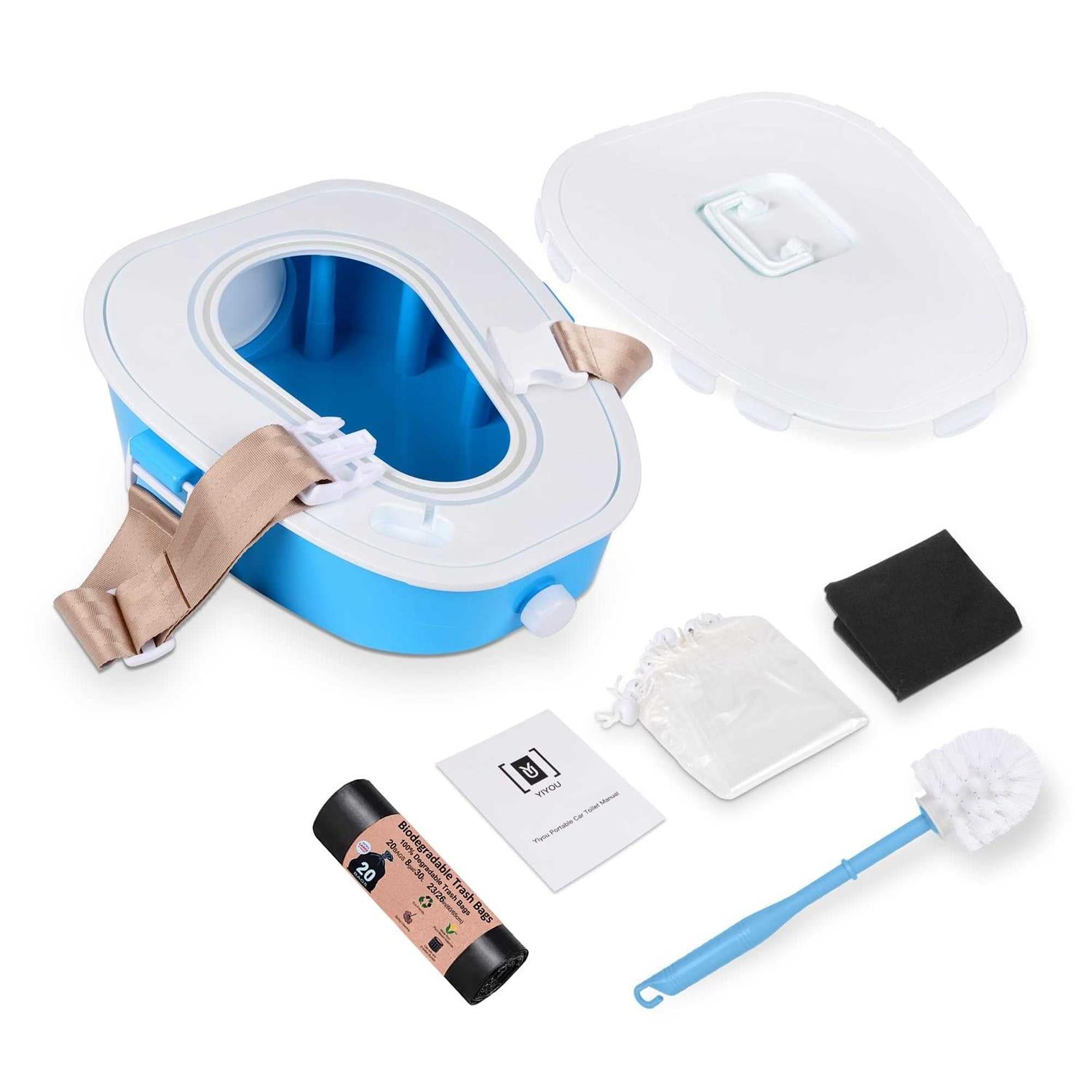 Portable Toilet for Camping Travel Car Hiking Boating x7