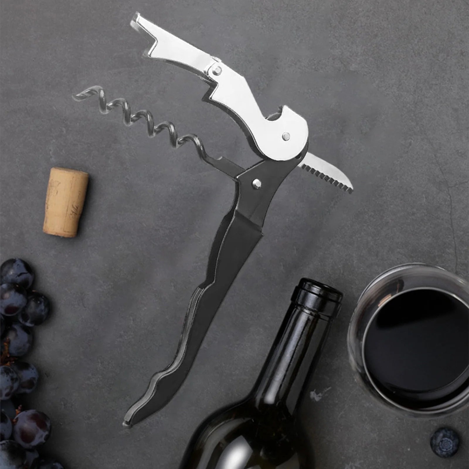 Bottle Opener with Foil Cutter and Jar Opener a7