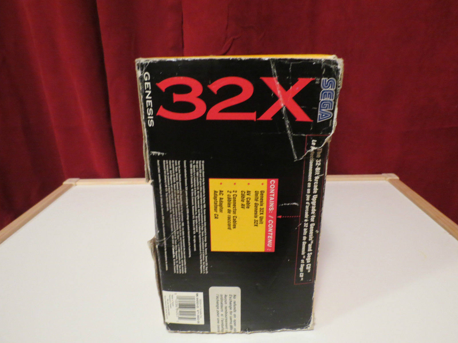 32X System Console with Power Supply & Link Cable a7
