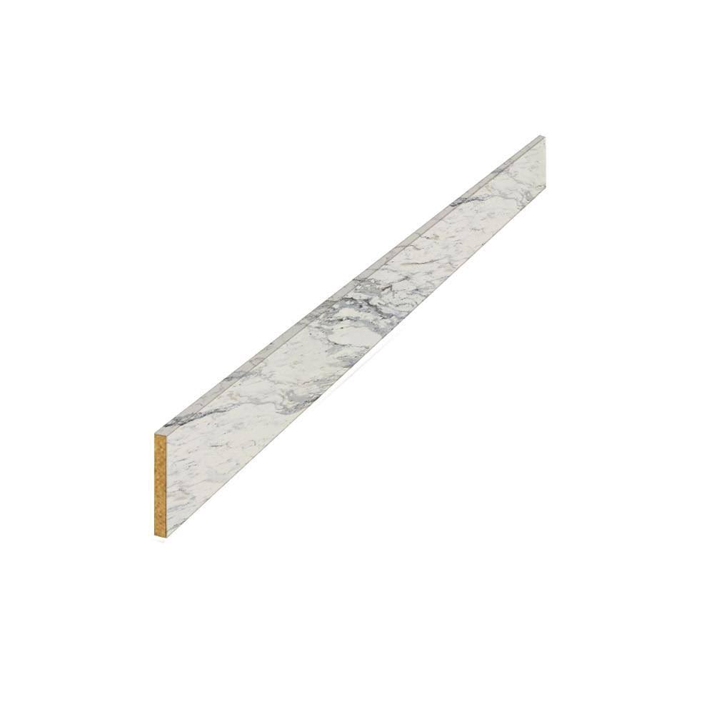 Laminate Countertop Kit Calcutta Marble Valencia Edge k7
