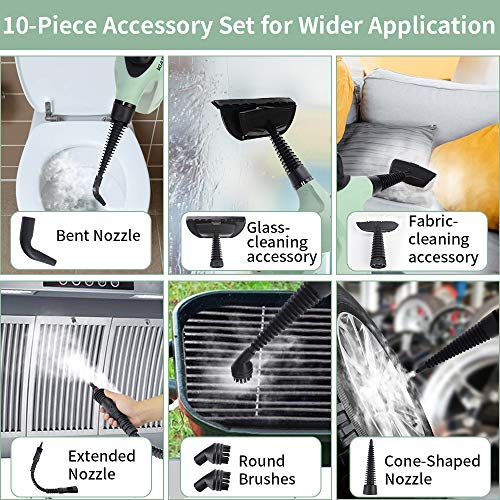 Handheld Steam Cleaner for Upholstery Home Car Office Purple k7m