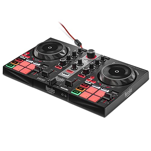 DJ Controller for Learning to Mix with Software and Tutorials Black k7