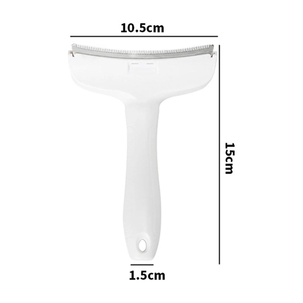 Pet Comb Dematting Hair Removal Tool Double-Sided Brush for Dogs Cats a7